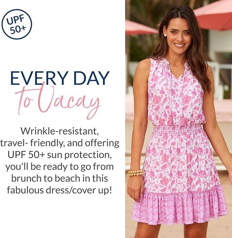 Cabana Life Smocked Waist Dress in Kuwait