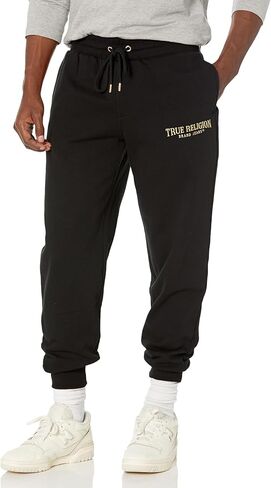TRUE RELIGION mens Shine Arch Classic Jogger Sweatpants in Kuwait