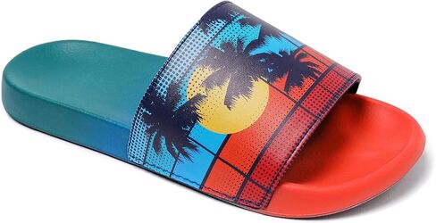 صنادل Veittes Kid's Girl Boy Pool Slide، سهلة الارتداء على الشاطئ ودش الاستحمام اللامعة للأطفال الأصغر سنًا. in Kuwait