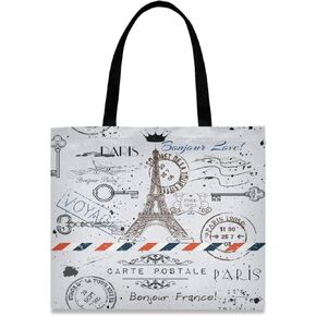 حقيبة كتف نسائية كبيرة من القماش من visesunny، حقيبة تسوق علوية لطيفة على شكل خنفساء، حقيبة تسوق كاجوال قابلة لإعادة الاستخدام للشاطئ، والسفر، والبقالة، والكتب in Kuwait