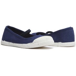 Childrenchic Cap-Toe Elastic Mary Janes – Girls' Shoes for School, Parties, Cap Toe Sneaker and Casual Wear (Toddler/Little Kid)
