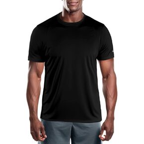 Zengjo Athletic T Shirts for Men,Quick Dry Gym Workout Running Active Sport Moisture Wicking Short-Sleeve Crewneck Tee in Kuwait