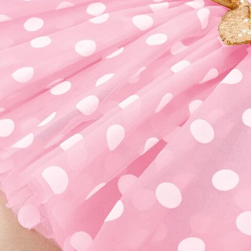 Baby Girls 1st 2nd Birthday Outfit Mouse Ladybug Dress Headband Polka Dots Tutu Skirt Set ONE Cake Smash Photo Shoot in Saudi Arabia