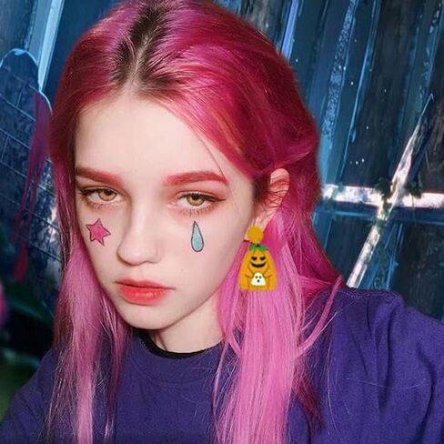 Jessery Pumpkin Earrings Ghost Earrings Halloween Earrings for Women Girls Cute Halloween Earrings Halloween Earrings Studs Hypoallergenic Acrylic Halloween Earrings Halloween Dangle Earrings Fun Earrings Halloween Jewelry for Women in Saudi Arabia