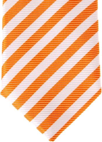 Retreez Striped Woven Skinny Tie Necktie in Kuwait