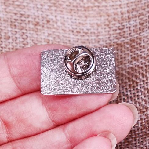 Hello I'm Awesome Enamel Lapel Pin Inspirational Cute Brooch Pin Badges Cartoon Brooch Badge Pins for Backpack Clothes Hat in Kuwait