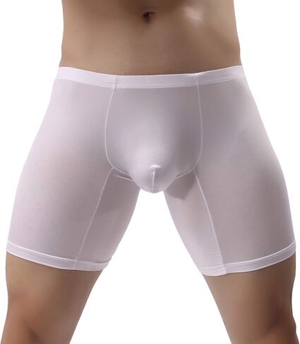 WINDAY Men's Briefs Breathable Ice Silk Sports-Inspired Underwear Boxer Briefs in Kuwait