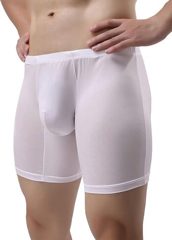 WINDAY Men's Briefs Breathable Ice Silk Sports-Inspired Underwear Boxer Briefs in Kuwait