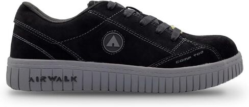 Airwalk Men's Low Top Camino - Composite Toe, Electrical Hazard- Tan/Sail-10W in Saudi Arabia