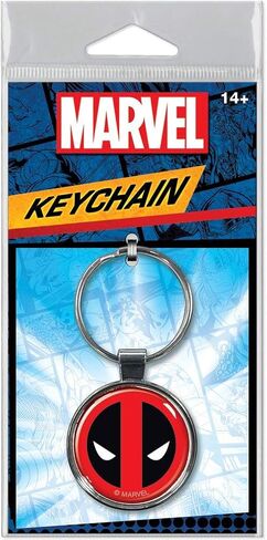 Ata-Boy Marvel Comics© Deadpool Logo 1.5" Fob Keychain for Keys, Backpack Pulls and More in Saudi Arabia