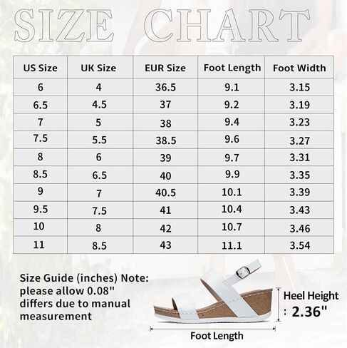 Jeossy Women's Platform Wedge Sandals, Open Toe Adjustable Ankle Strap | Comfortable dressy summer shoes,adjustable buckle and cushioned insole,cork-look style for casual outfits and vacations in Saudi Arabia