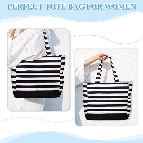 VASCHY Beach Bag for Women, Large Waterproof Sandproof Fold-able Packable Pool Tote Bag w Zipper/Pockets in Kuwait