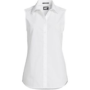 Lands' End Women's Sleeveless No Iron Shirt