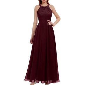 Dressystar المرأة الربيع فستان رسمي طويل فستان الزفاف الضيوف 2024 الرسن الدانتيل فستان وصيفة الشرف حفلة كوكتيل فستان حفلات