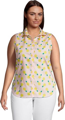 Lands' End Women's Sleeveless No Iron Shirt in Saudi Arabia