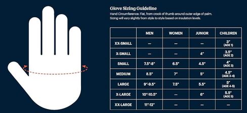 Gordini unisex Gore-tex Junior Glove in Saudi Arabia