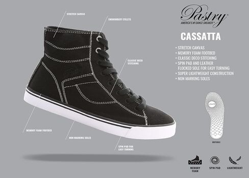 حذاء رقص شبابي من قماش باستري كاساتا in Kuwait