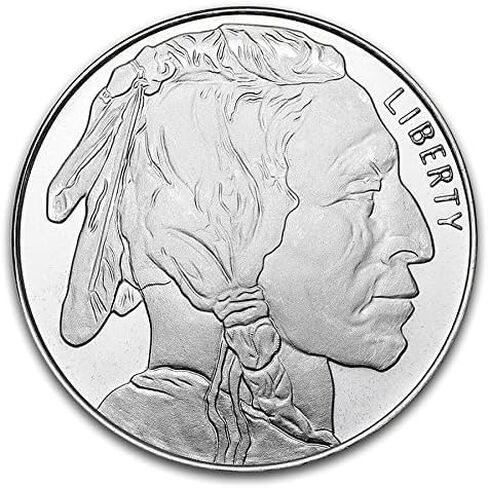 sterling silver coin bezel for 1 oz SilverTowne Saint-Gaudens Silver and Buffalo Indian Head silver coin 39 mm in Saudi Arabia