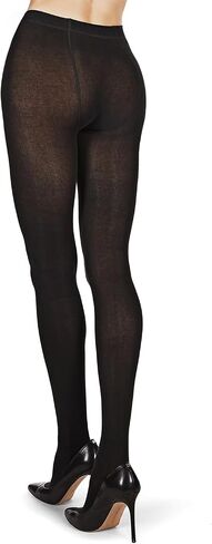 MeMoi Women's Organic Cotton Flat Knit Breathable Tights in Saudi Arabia