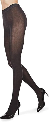 MeMoi Women's Organic Cotton Flat Knit Breathable Tights in Saudi Arabia