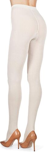 MeMoi Women's Organic Cotton Flat Knit Breathable Tights in Saudi Arabia