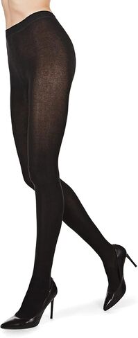 MeMoi Women's Organic Cotton Flat Knit Breathable Tights in Saudi Arabia