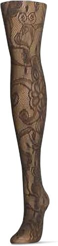 MeMoi Women's Botanic Scene Net Tights in Saudi Arabia