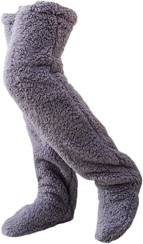 Aufona Snuggle Paws Socks Slippers, Teddy Legs Long Socks, Snuggs Cozy Socks, Cute SnugglePaws Sock Slippers Long Socks in Saudi Arabia