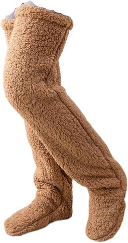Aufona Snuggle Paws Socks Slippers, Teddy Legs Long Socks, Snuggs Cozy Socks, Cute SnugglePaws Sock Slippers Long Socks in Saudi Arabia