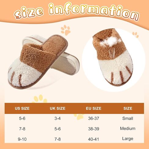 Hicarer 4 زوج من النعال النسائية مخلب القط غامض باو الجوارب مجموعة دافئة لطيف جوارب بصور حيوانات النعال عيد الميلاد الشتاء هدية in Kuwait