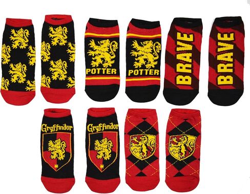 Harry Potter 5 Pack No Show Ankle Socks in Saudi Arabia