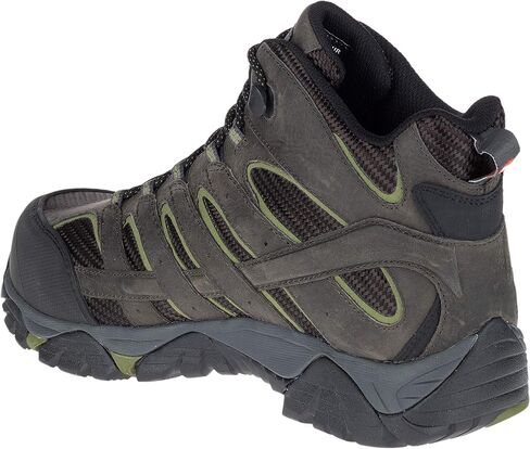 Merrell Men's Moab 2 Vent Mid Waterproof CT Work Boots, Pewter, 10 W US in Saudi Arabia