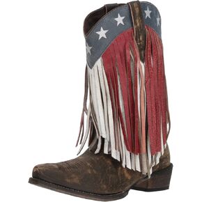 ROPER Women's American Beauty Fringe Western Boot in Kuwait