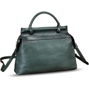 Genuine Leather Handbag for Women Retro Leather Crossbody Bag Pouch Vintage Handbag Purse Ladies Satchel in Kuwait