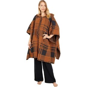معطف منقوش بغطاء للرأس من Barefoot Dreams CozyChic مع هامش، وسترة بغطاء للرأس in Saudi Arabia