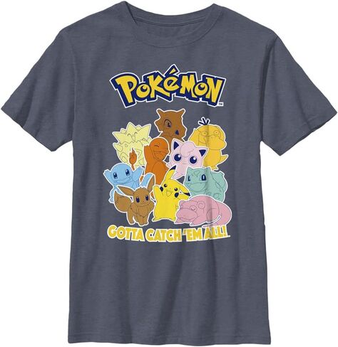 Pokemon Kids Poke Mang Boys Short Sleeve Tee Shirt in Saudi Arabia