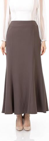 G-Line Fishtail Maxi Skirts for Women, Modest Mermaid Skirt, Long Skirts for Women, Casual High Waist Plus Size Skirt, XS-5XL in Saudi Arabia