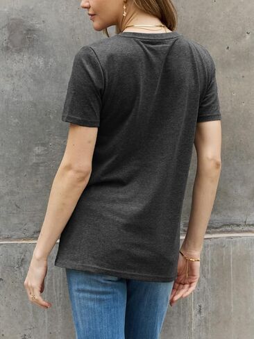 قمصان هدية عيد الميلاد الخمسين للنساء تي شيرت عتيق مضحك 1974 تي شيرت كلاسيكي لحفلات أعياد الميلاد تي شيرت غير رسمي in Kuwait