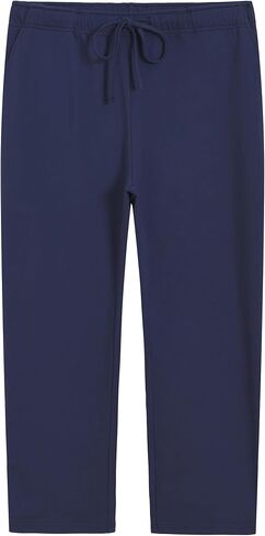 Weintee Women's Plus Size Petite Cotton Pants with Pockets in Saudi Arabia
