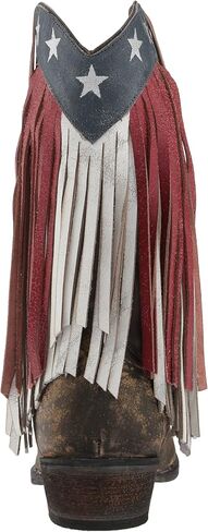 ROPER Women's American Beauty Fringe Western Boot in Kuwait