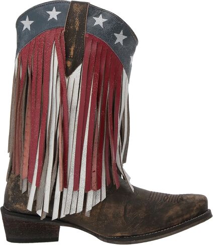 ROPER Women's American Beauty Fringe Western Boot in Kuwait