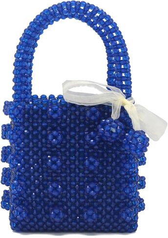 حقائب يد نسائية مطرزة بالخرز من Miuco مصنوعة يدويًا من الكريستال واللؤلؤ in Kuwait