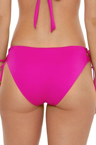 Trina Turk Women's Standard Monaco Side Tie Beaded Hipster Bikini Bottom, Cheeky Coverage, Swimwear Separates in Saudi Arabia