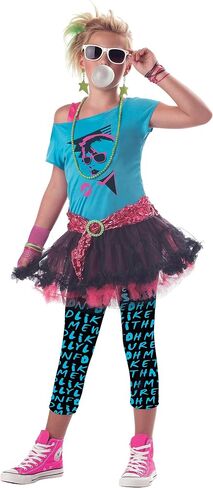 80's Valley Girl Child Costume in Saudi Arabia