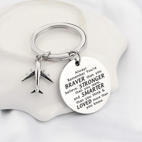 BNQL Pilot Graduation Gifts Aircraft Keychain Flight Attendant Gifts Aviation Gifts for Pilots Crew Gifts in Saudi Arabia