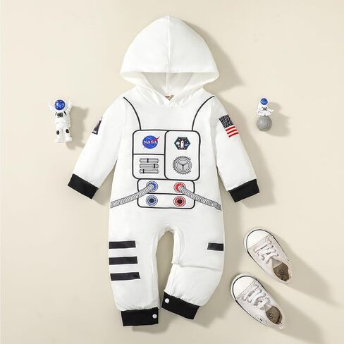 ملابس تنكرية للهالوين للأطفال حديثي الولادة ملابس تنكرية للهالوين ملابس رائد الفضاء رومبير in Kuwait