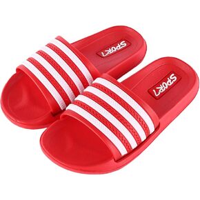 صنادل Ku-lee للأطفال خفيفة الوزن - صنادل مقاومة للارتداء سهلة الارتداء للاستخدام في الأماكن المغلقة أو الهواء الطلق، شبشب منزلي مرن للأولاد والبنات. in Kuwait