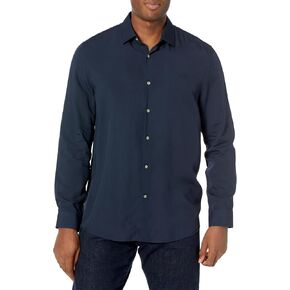 GUESS Men's Long Sleeve Sunset Fluid Shirt in Saudi Arabia