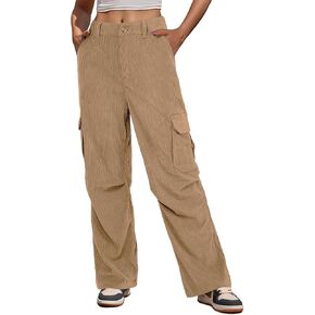 POTILI سروال قصير للنساء السراويل البضائع للنساء العصرية عالية الخصر المرأة سروال قصير فضفاض السراويل البضائع Y2k in Kuwait