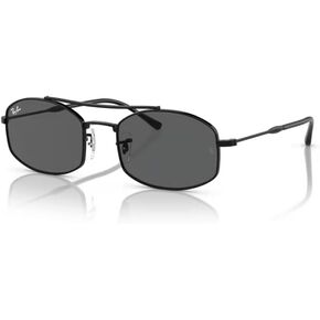 Ray-Ban RB3719 Oval Sunglasses for Men for Women + BUNDLE With Designer iWear Complimentary Eyewear Kit